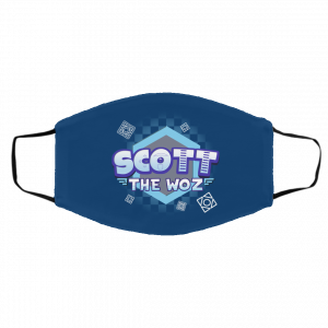 Scott The Woz Logo Face Mask 25