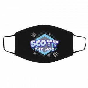 Scott The Woz Logo Face Mask 17