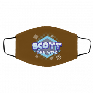 Scott The Woz Logo Face Mask 18