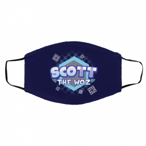 Scott The Woz Logo Face Mask 21