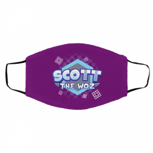 Scott The Woz Logo Face Mask 24