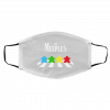 The Meeples On Abbey Road Face Mask 2