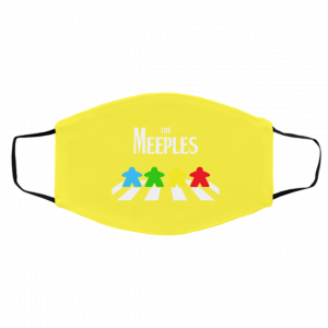 The Meeples On Abbey Road Face Mask 27