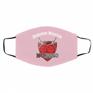 Dungeon Master Nat 20 DnD D20 Dungeons Dragons Face Mask 23