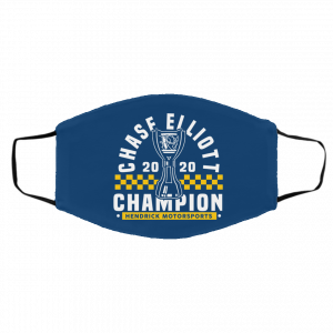 Chase Elliott 2020 Champion Hendrick Motorsports Face Mask 25
