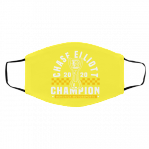 Chase Elliott 2020 Champion Hendrick Motorsports Face Mask 27
