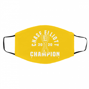 Chase Elliott 2020 Champion Hendrick Motorsports Face Mask 20