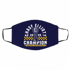 Chase Elliott 2020 Champion Hendrick Motorsports Face Mask 21