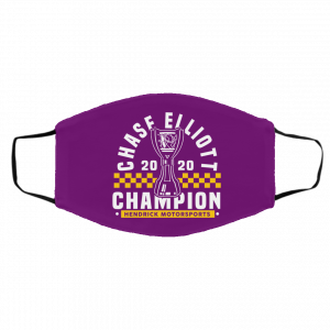 Chase Elliott 2020 Champion Hendrick Motorsports Face Mask 24