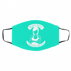 Soft Boy Defense Squad Face Mask 26