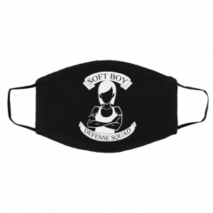 Soft Boy Defense Squad Face Mask 17