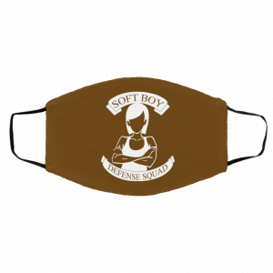 Soft Boy Defense Squad Face Mask 18