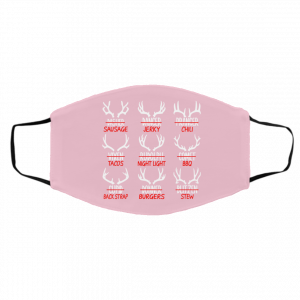 Sleigh My Name Christmas Sweater Sausage Jerky Chili Face Mask 23