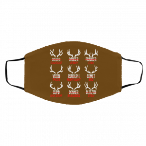 Sleigh My Name Christmas Sweater Sausage Jerky Chili Face Mask 18