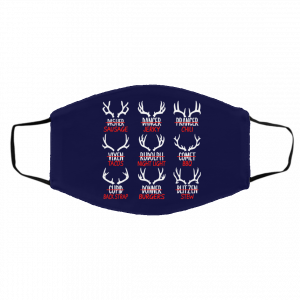 Sleigh My Name Christmas Sweater Sausage Jerky Chili Face Mask 21