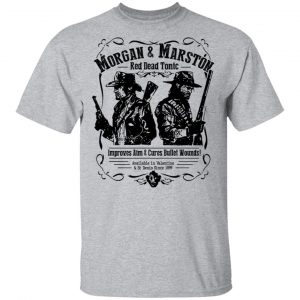 Morgan & Marston Red Dead Tonic Shirt, Hoodie, Tank 8