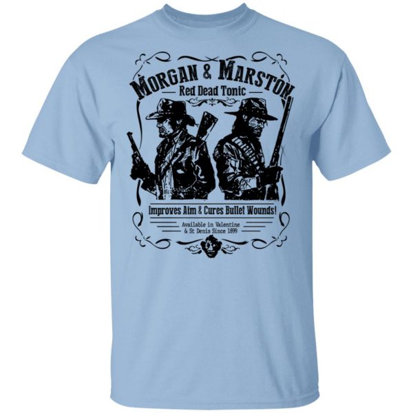 Morgan & Marston Red Dead Tonic Shirt, Hoodie, Tank 3