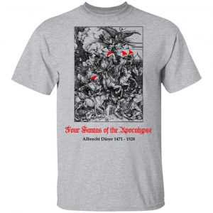 Four Santas Of The Apocalypse Albrecht Dürer 1471 1528 Shirt, Hoodie, Tank 16