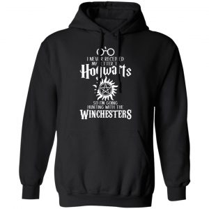 I Never Received My Letter To Hogwarts I'm Going Hunting With The Winchesters Shirt, Hoodie, Tank 9