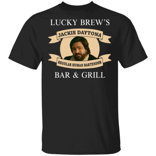 Lucky Brew's Bar & Grill Regular Human Bartender Shirt, Hoodie, Tank 3