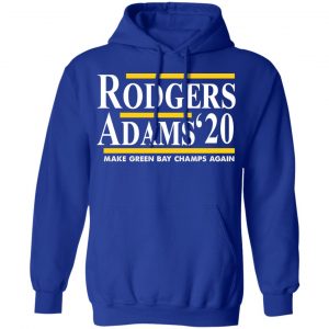 Rodgers Adam's 2020 Make Green Bay Champs Again Shirt, Hoodie, Tank 25