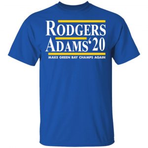 Rodgers Adam's 2020 Make Green Bay Champs Again Shirt, Hoodie, Tank 17