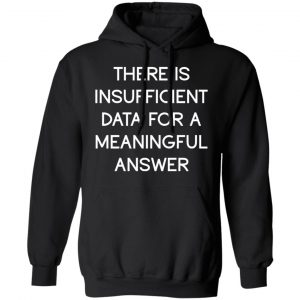 There Is Insufficient Data For A Meaningful Answer Shirt, Hoodie, Tank 22
