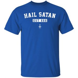 Hail Satan Est 666 Shirt, Hoodie, Tank 17