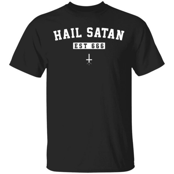 Hail Satan Est 666 Shirt, Hoodie, Tank 3