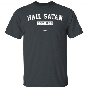 Hail Satan Est 666 Shirt, Hoodie, Tank 15