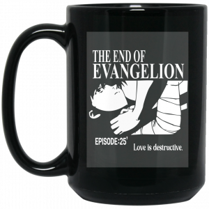 The End Of Evangelion Episode 25 Love Is Destructive Mug 5