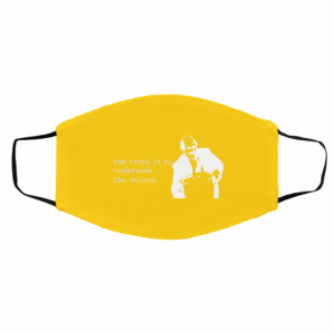 The Trick Is To Undercook The Onions Dunder Mifflin Face Mask 27