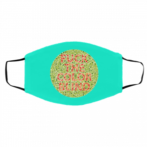 Fuck The Color Blind Face Mask 26