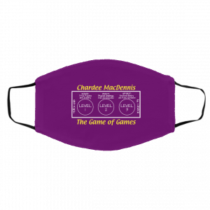 Chardee MacDennis The Game of Games Face Mask 24