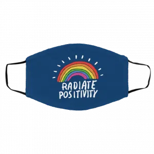 Radiate Positivity Rainbow Face Mask 25