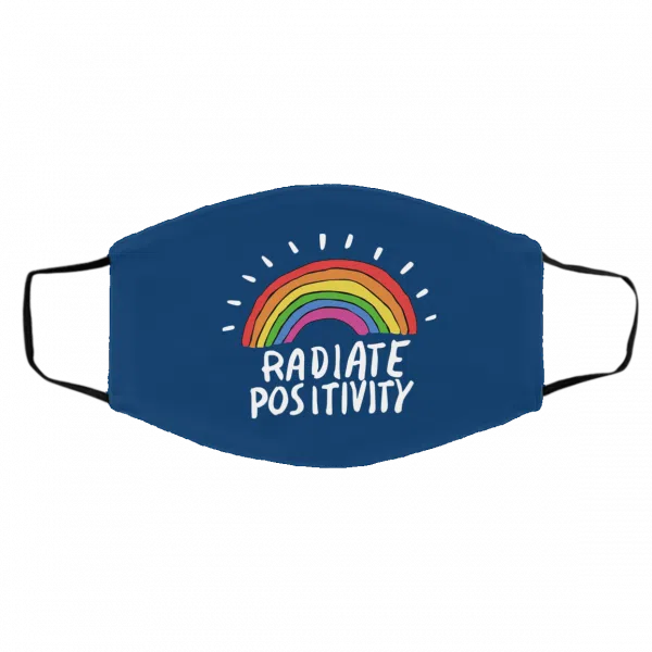 Radiate Positivity Rainbow Face Mask 13