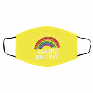 Radiate Positivity Rainbow Face Mask 27