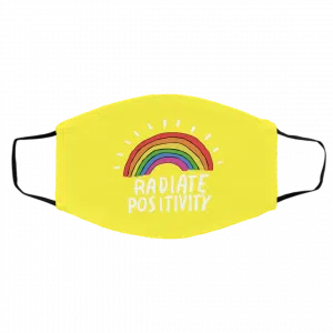 Radiate Positivity Rainbow Face Mask 27