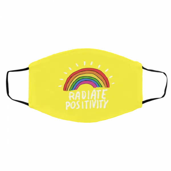 Radiate Positivity Rainbow Face Mask 15