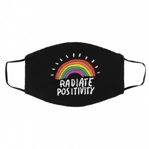Radiate Positivity Rainbow Face Mask 17