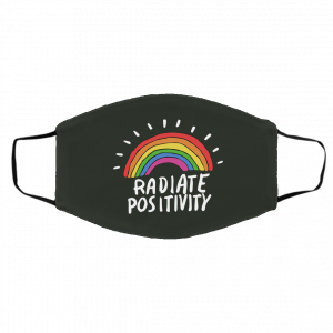 Radiate Positivity Rainbow Face Mask 19