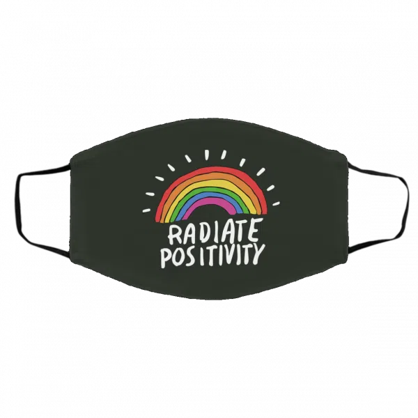 Radiate Positivity Rainbow Face Mask 7