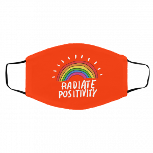Radiate Positivity Rainbow Face Mask 22