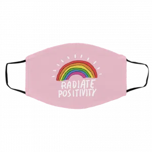 Radiate Positivity Rainbow Face Mask 23