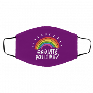 Radiate Positivity Rainbow Face Mask 24