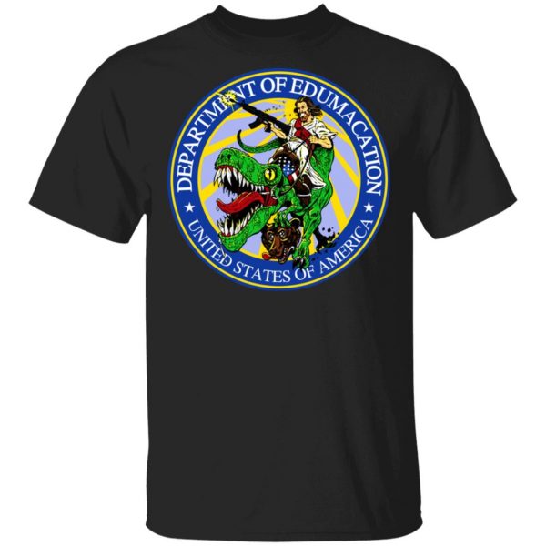 Department Of Edumacation United States Of America T-Rex Jesus Shirt, Hoodie, Tank 3