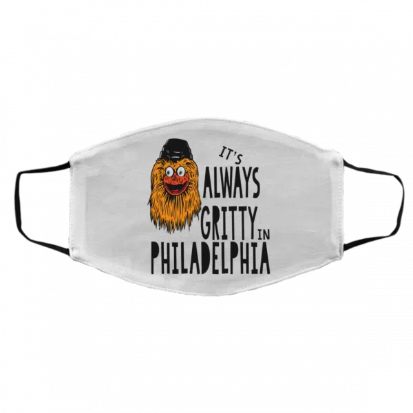 It's Always Gritty In Philadelphia Face Mask 3