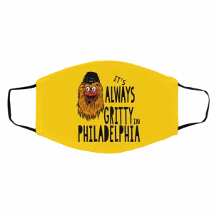 It's Always Gritty In Philadelphia Face Mask 16