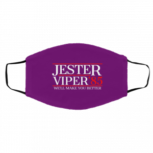 Danger Zone Jester Viper 85' We'll Make You Better Face Mask 24