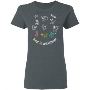 This Eevee Loves All Eeveelutions Pokemon Shirt, Hoodie, Tank 19